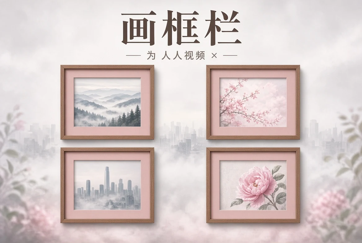 画框栏影像