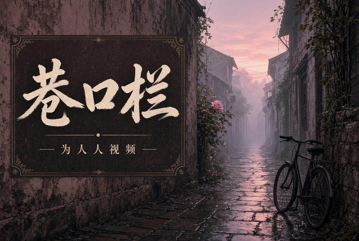 巷口栏影像