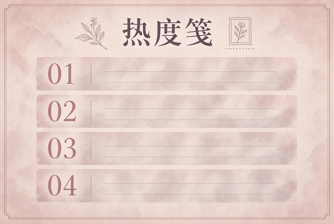 热度笺编辑关注影像