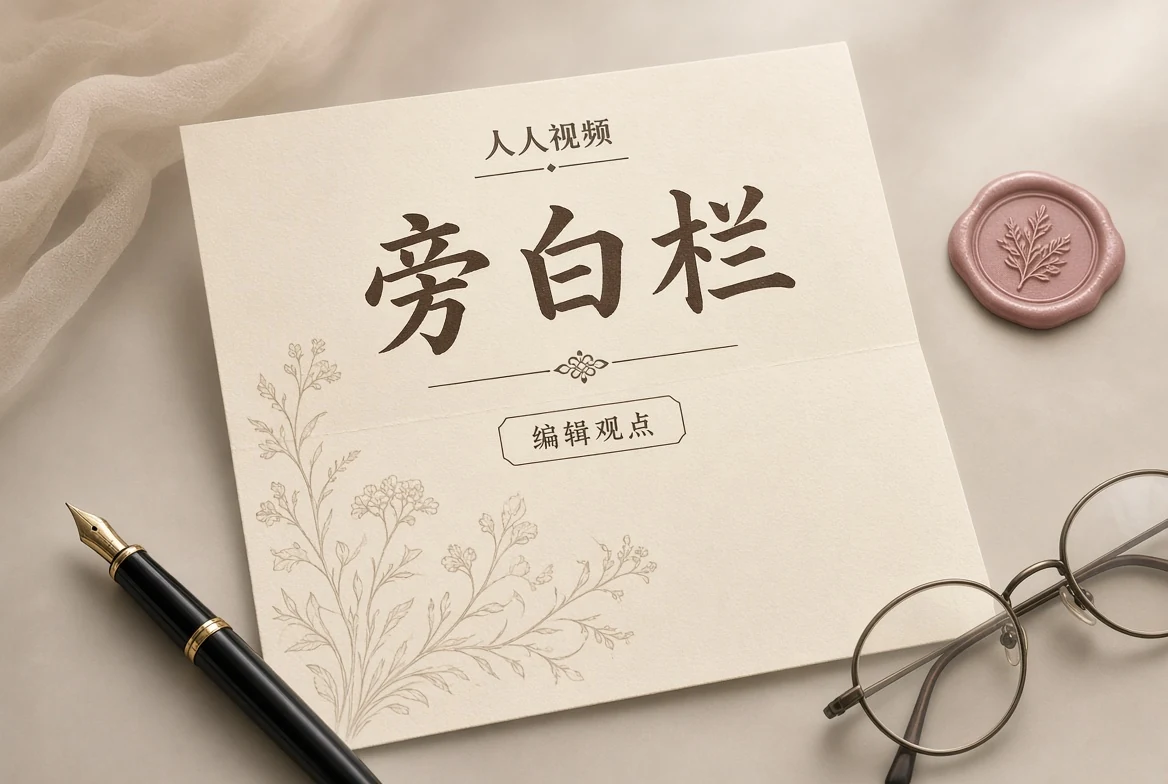 旁白栏编辑手记影像